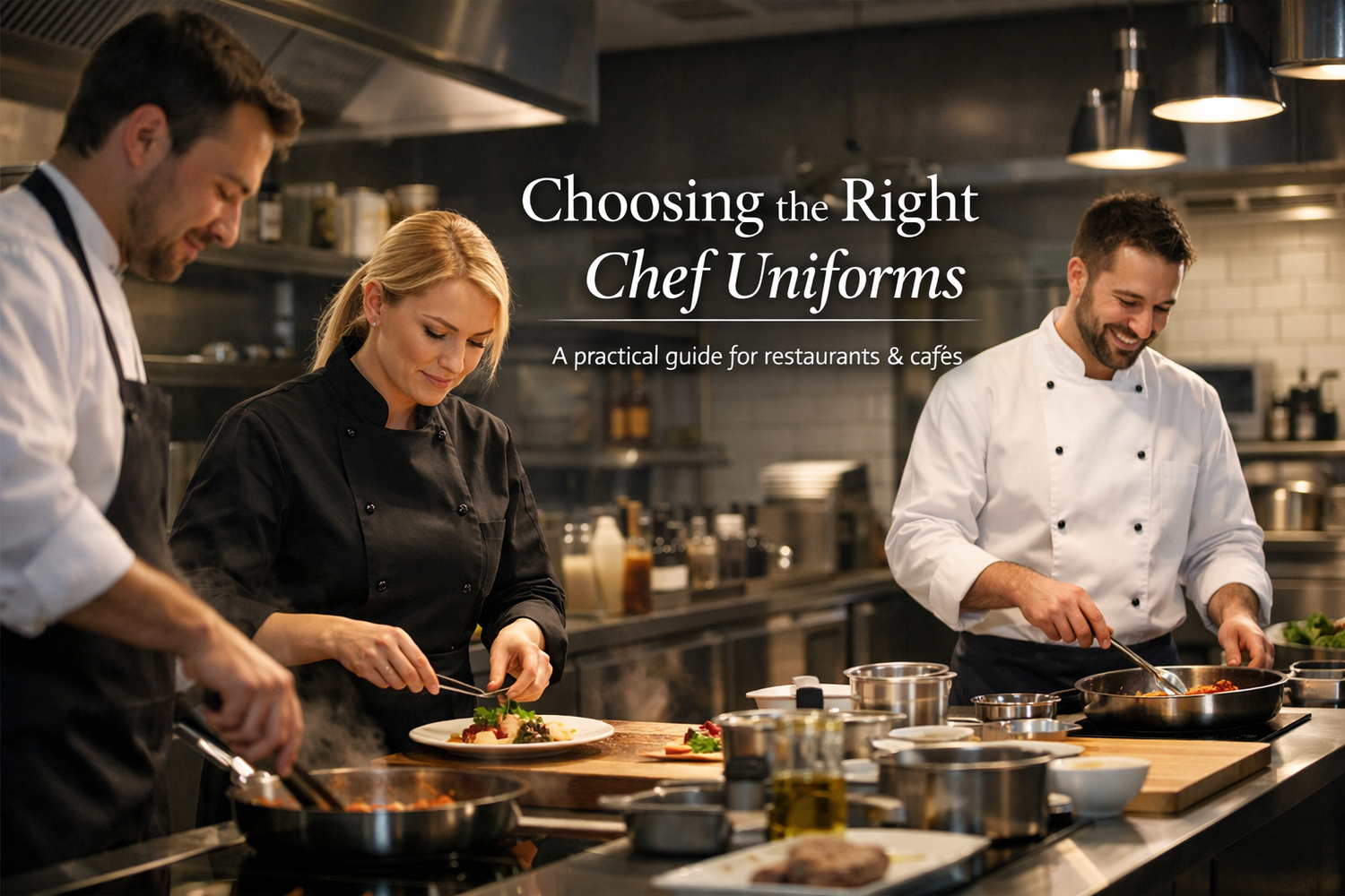 What to Look for When Choosing Chef Uniforms for Your Restaurant or Café