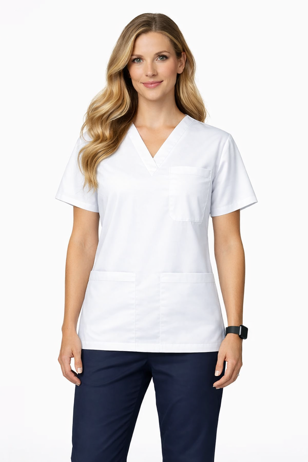 Smart Scrub V-Neck Unisex Scrub Top - 434NPH