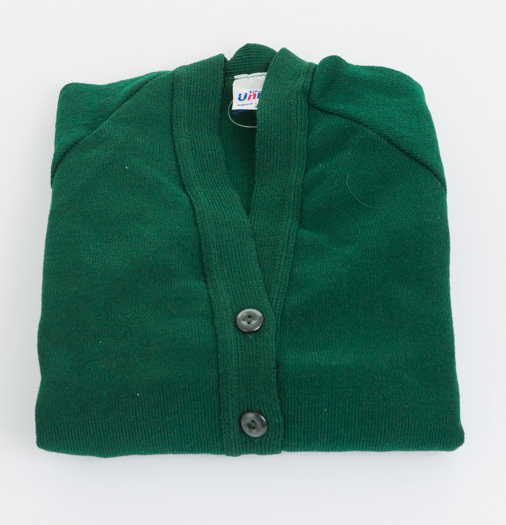 Knit Cardigan – Green (Uncrested)