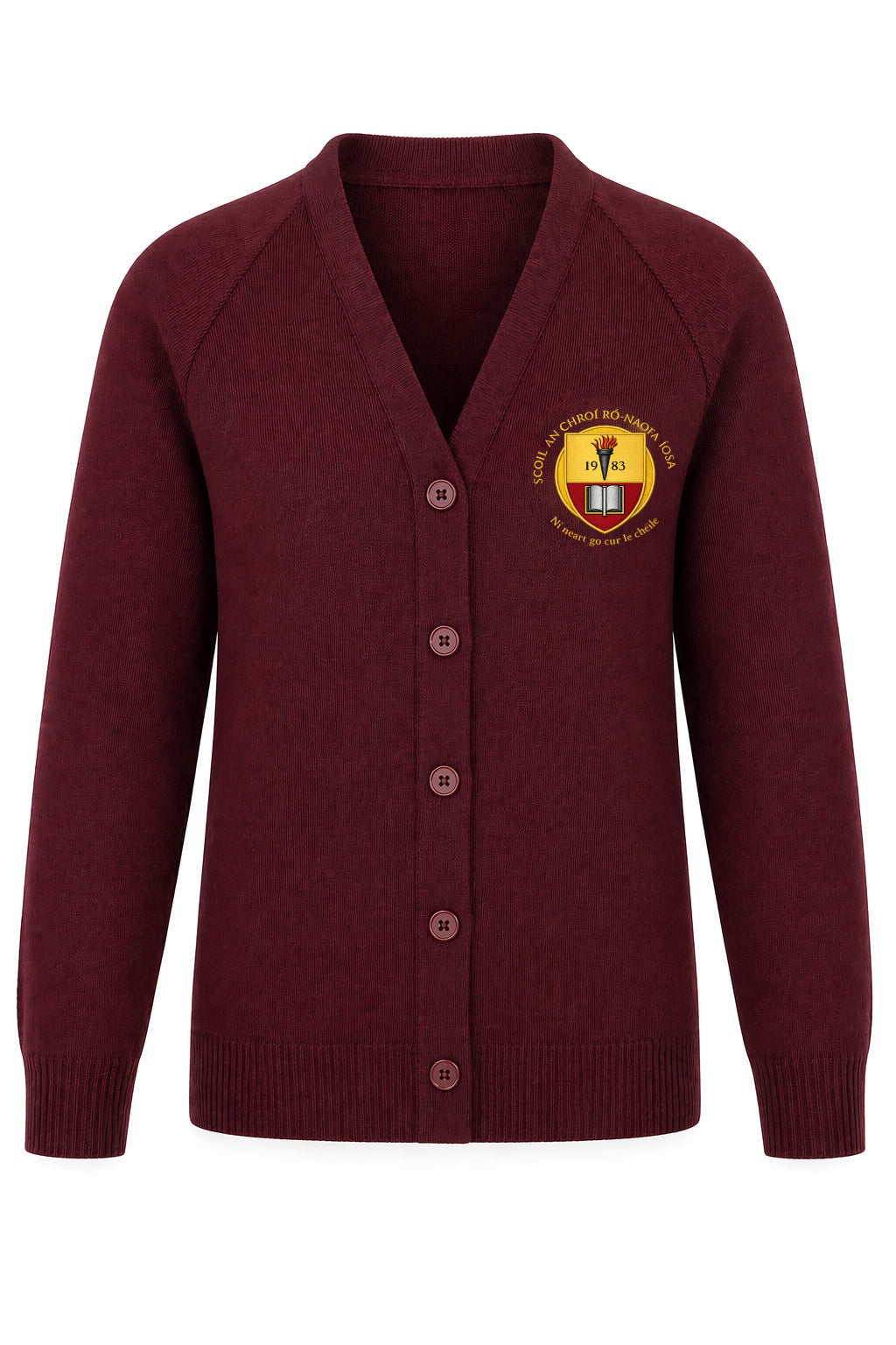 Sacred Heart of Jesus Knit Cardigan