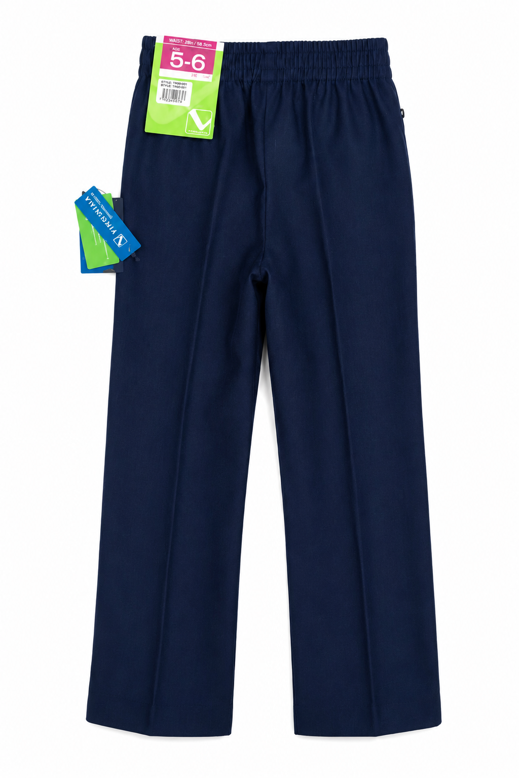 School Trousers - Virginian Sturdy fit Trousers - Navy