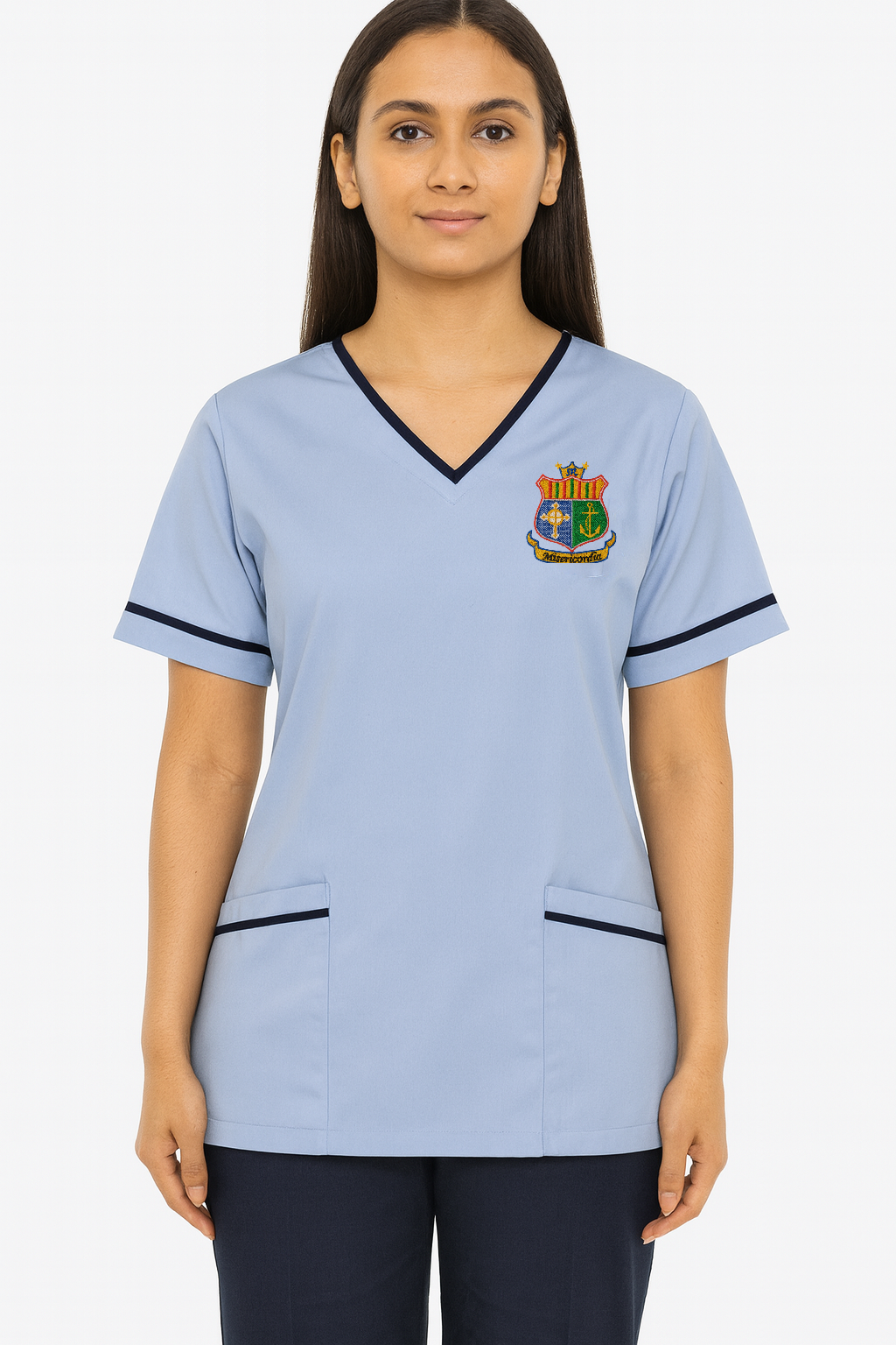 Mater Hospital Staff Nurse Maggie Healthcare Scrub Top