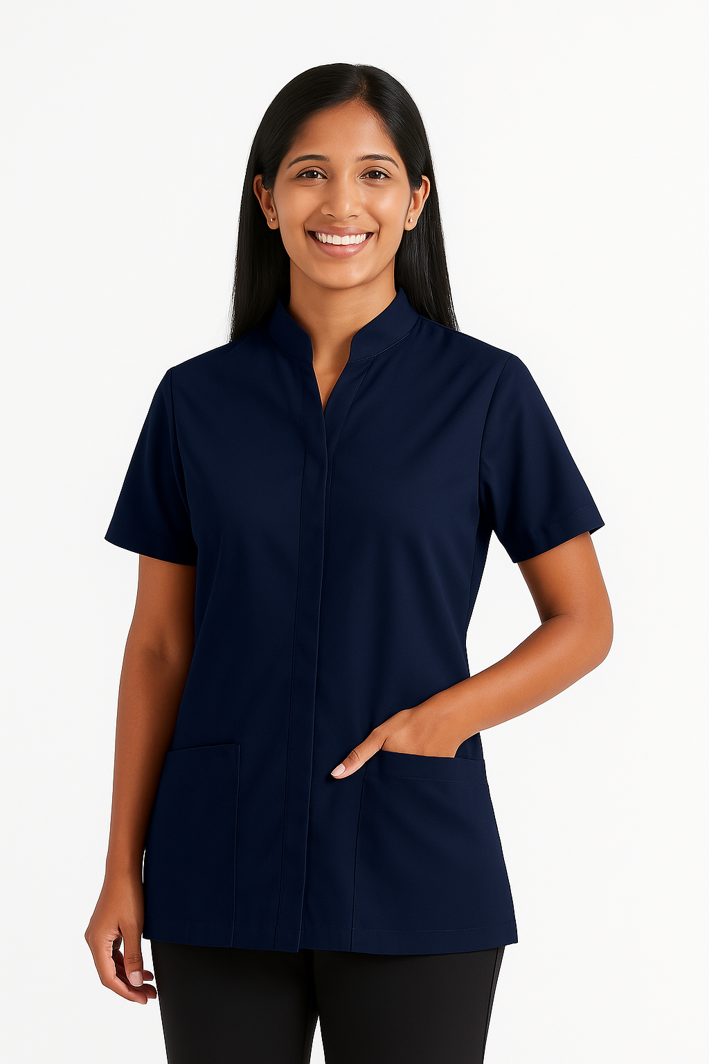 Endora Ashling Mandarin Collar Tunic