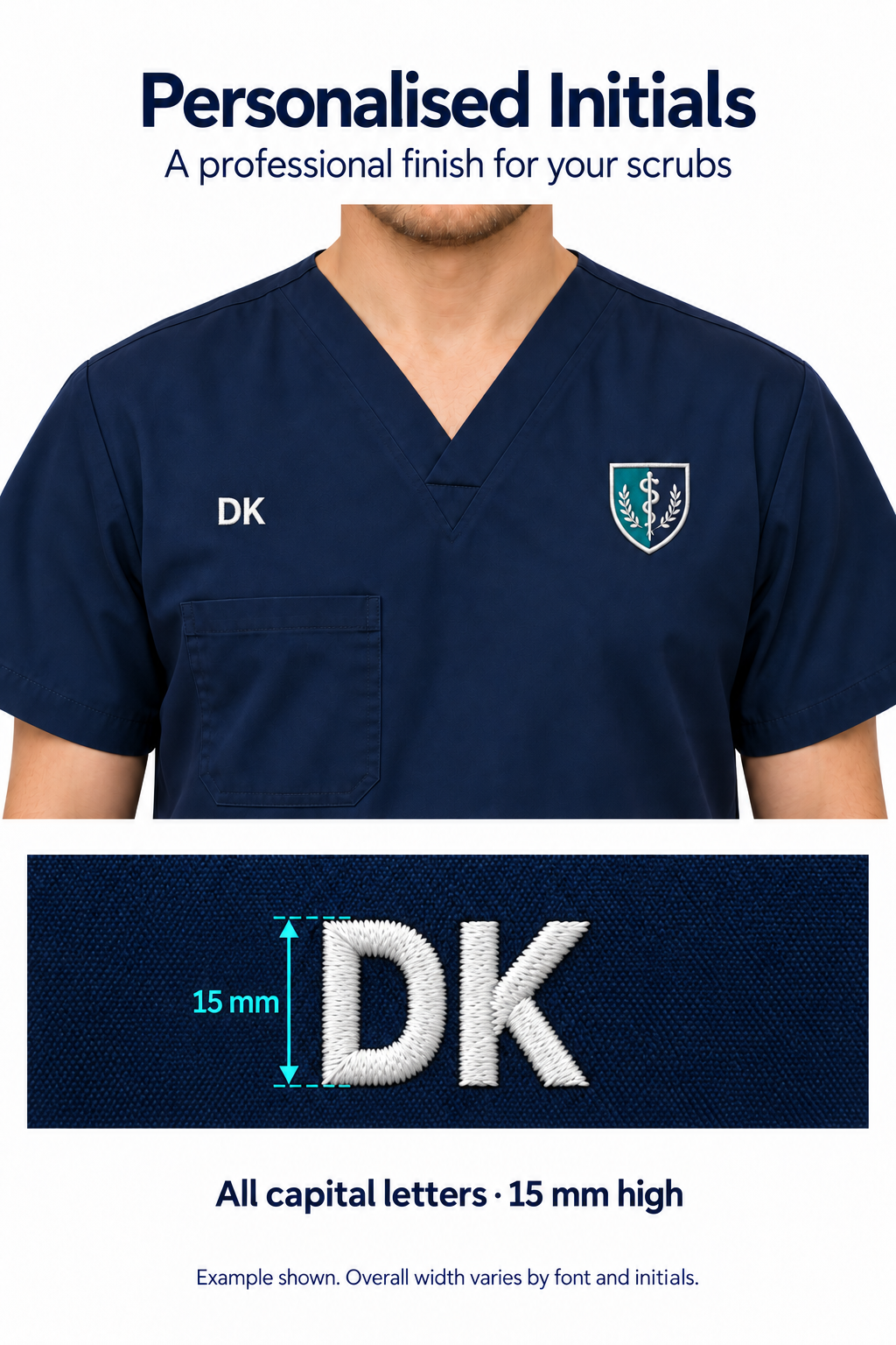 Personalised Initial Embroidery