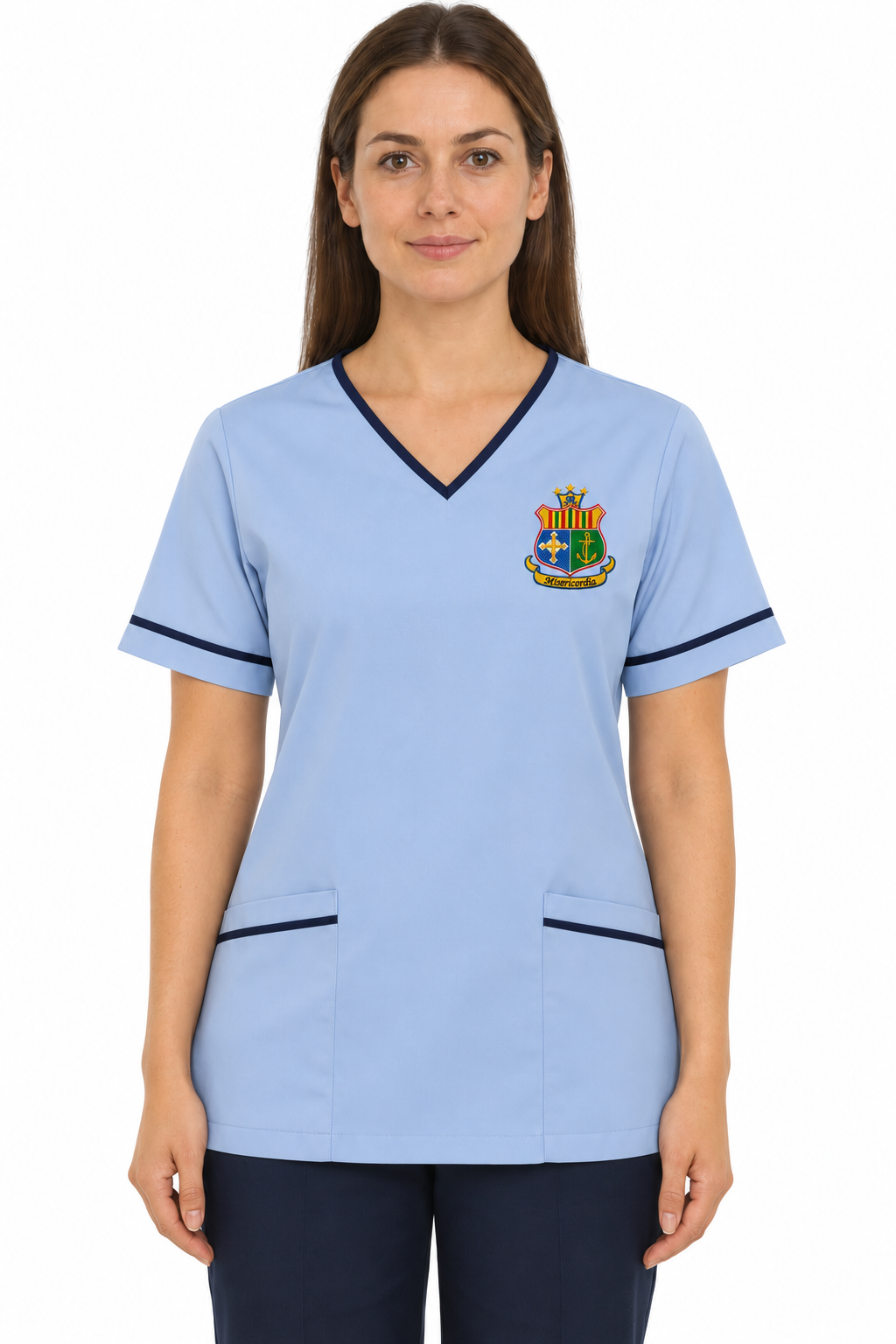 Mater Hospital Staff Nurse Maggie Healthcare Scrub Top