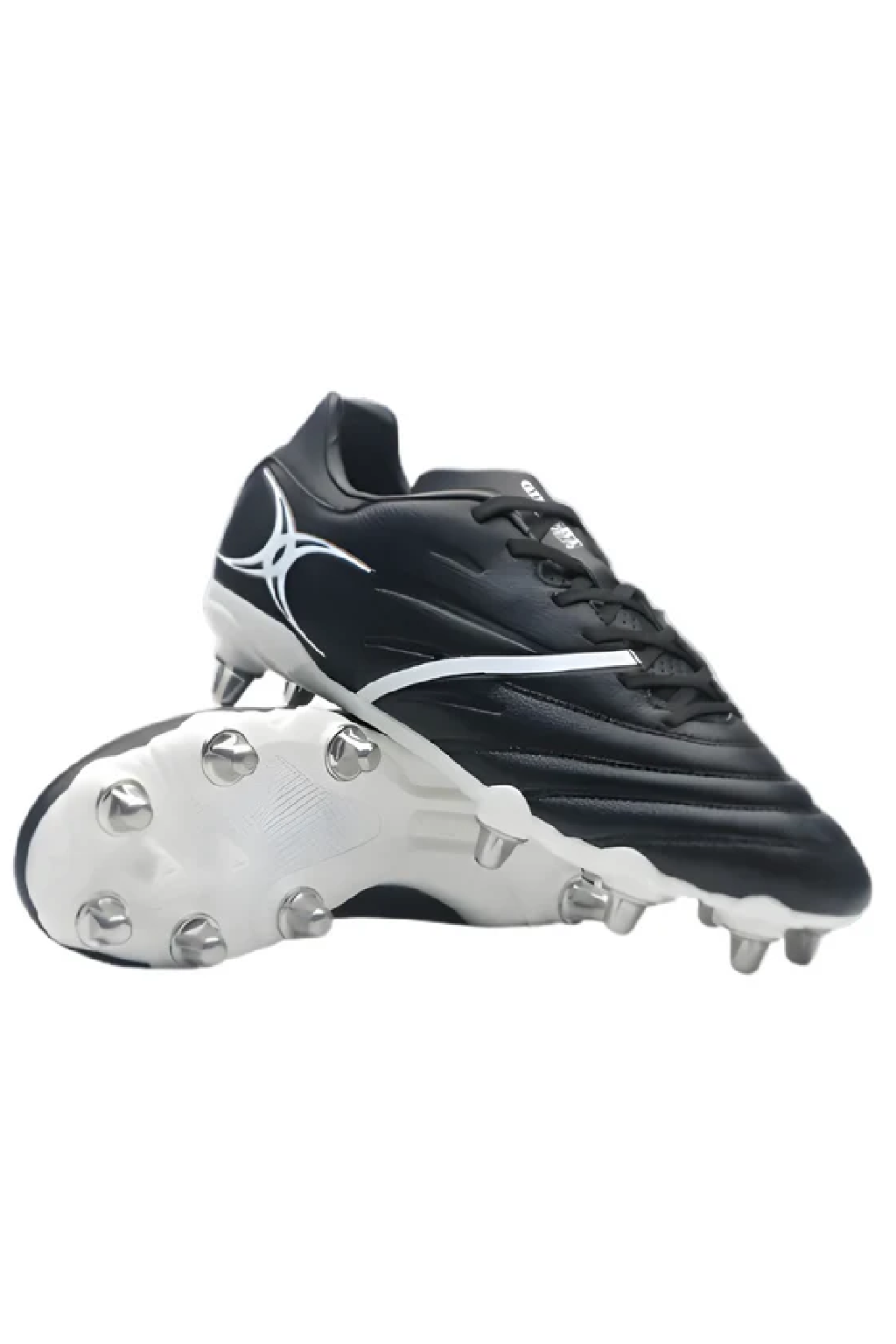 Gilbert Rugby Boot Black/White