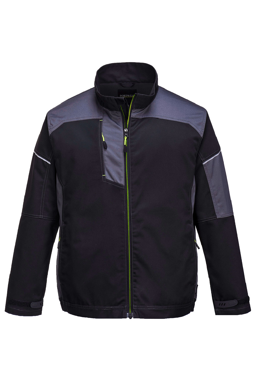 T603 - PW3 Work Jacket Black/Zoom Grey