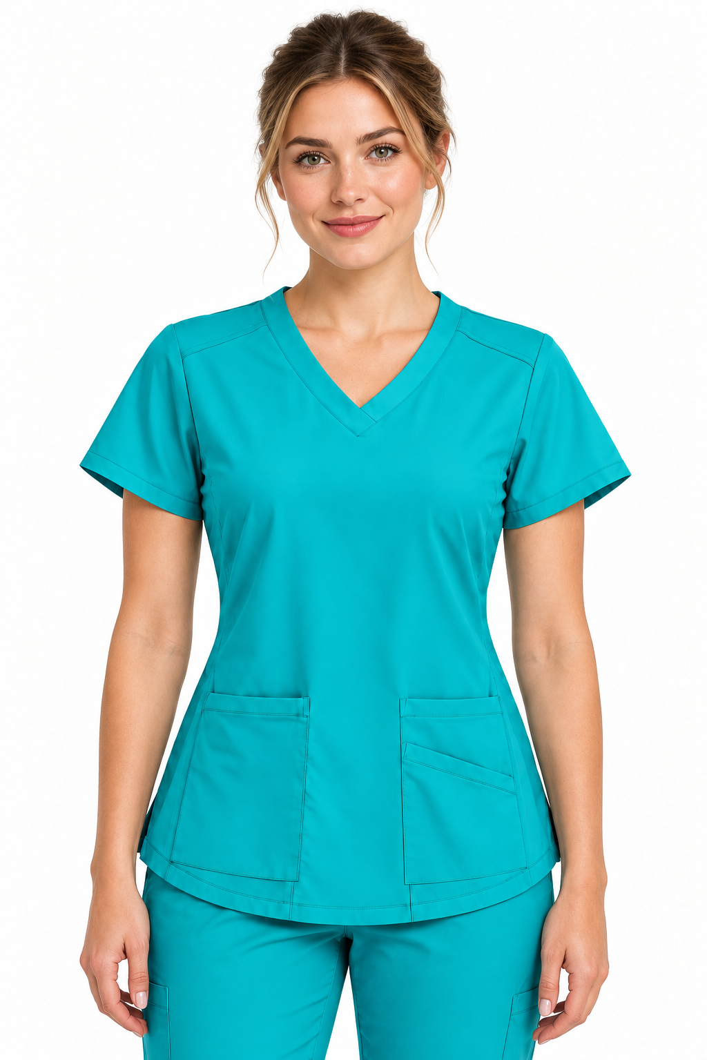 Stretch Scrub Top FT 101