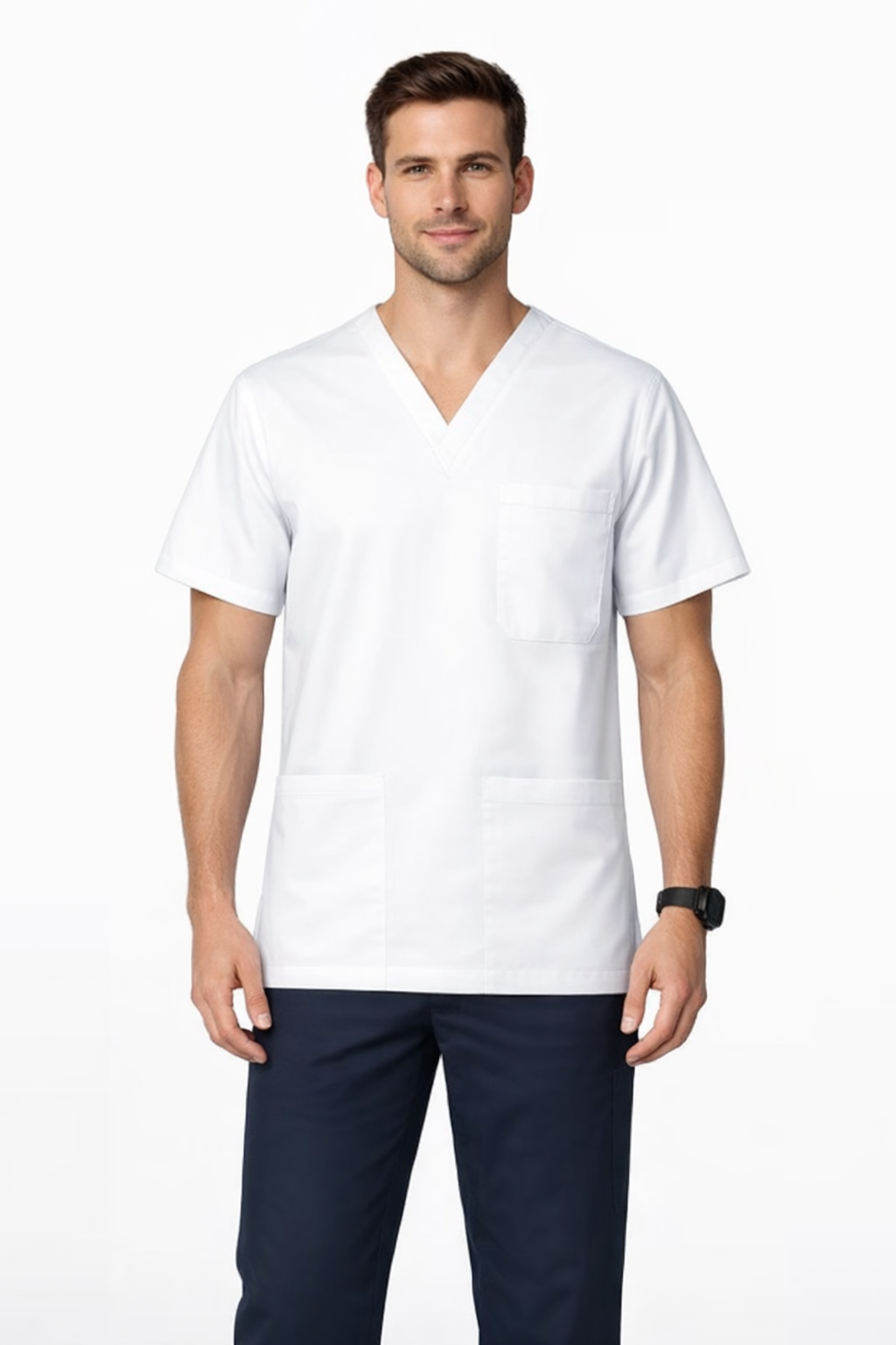 Smart Scrub V-Neck Unisex Scrub Top - 434NPH