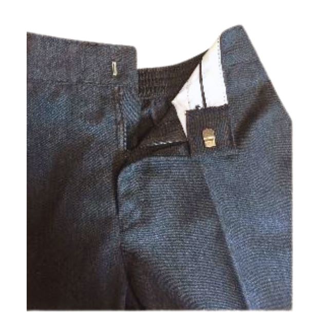 School Trousers - Zip & Clip - Primary School - Grey