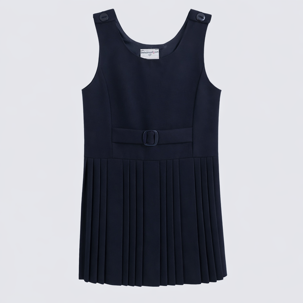 Pinafore False Belt – Navy