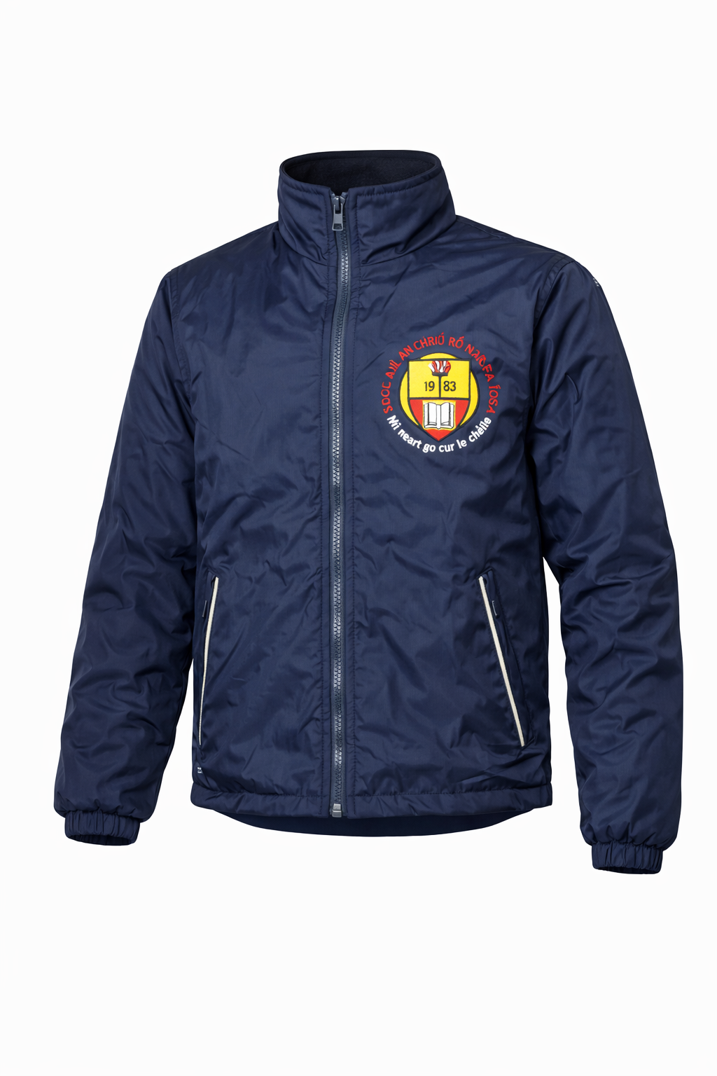Sacred Heart of Jesus Reversible Waterproof Jacket – Fleece Lined