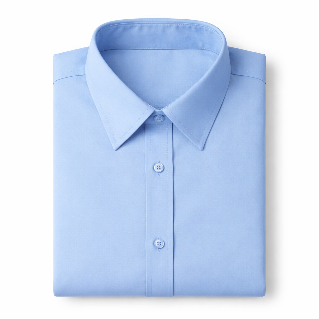 Short Sleeve Shirt - Girls - Blue