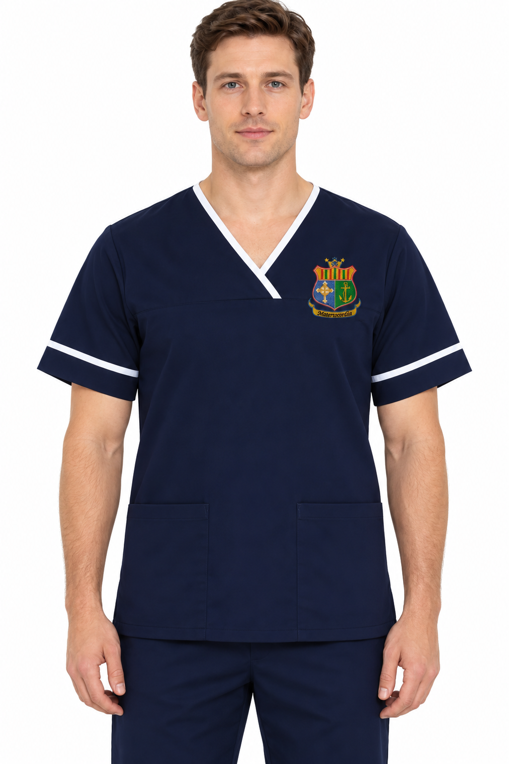 Mater Hospital Clinical Nurse Manager Unisex Scrub Top