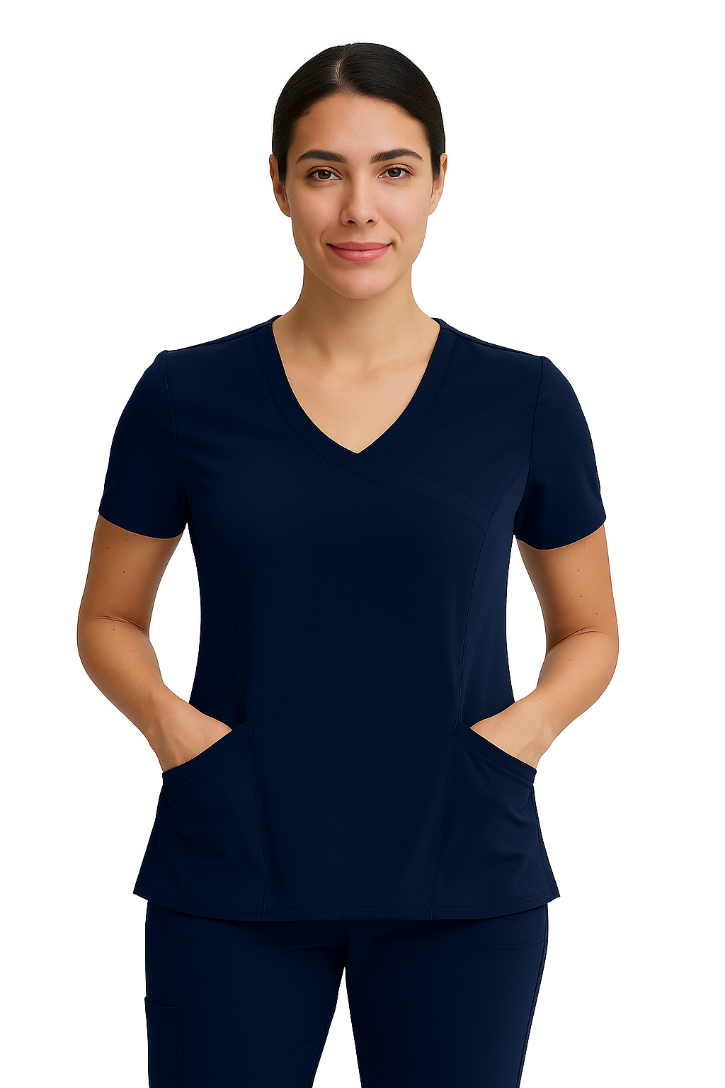 Stretch Scrub Top FT 101