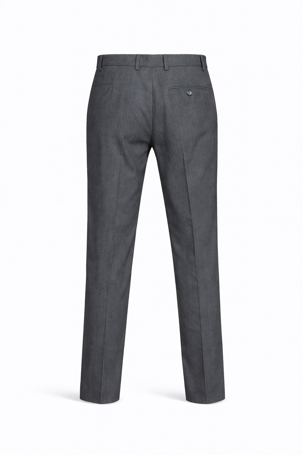 Gray pants on a white background